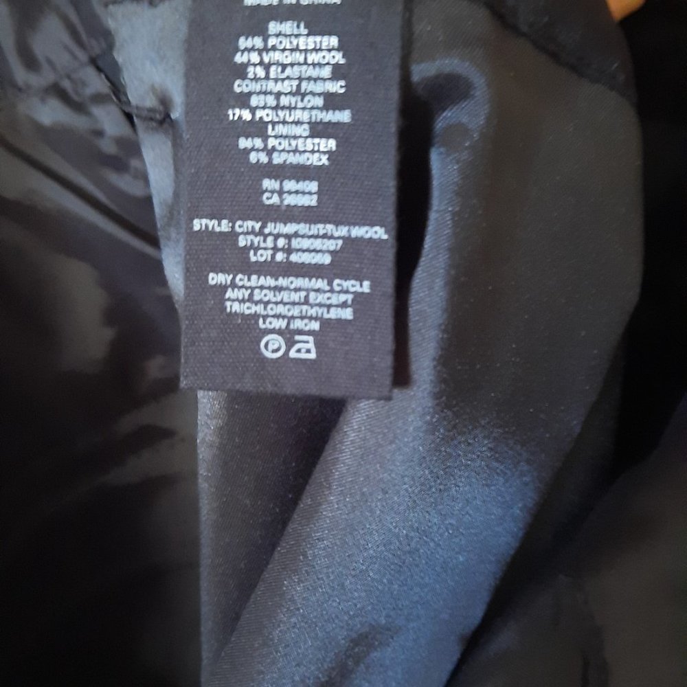 Theory Black Strapless Jumpsuit - Picture 8 of 8